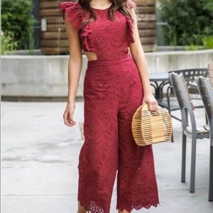 Red Dress Boutique Cut Out Jumpsuit